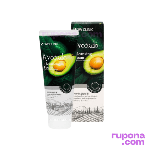 3W Clinic Avocado Cleansing Foam 100ml price in BD.