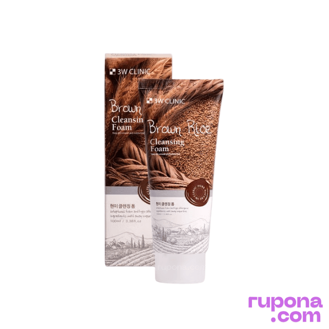 3W Clinic Brown Rice Cleansing Foam 100ml price in BD.