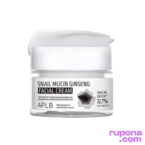 APLB Snail Mucin Ginseng Facial Cream 55ml