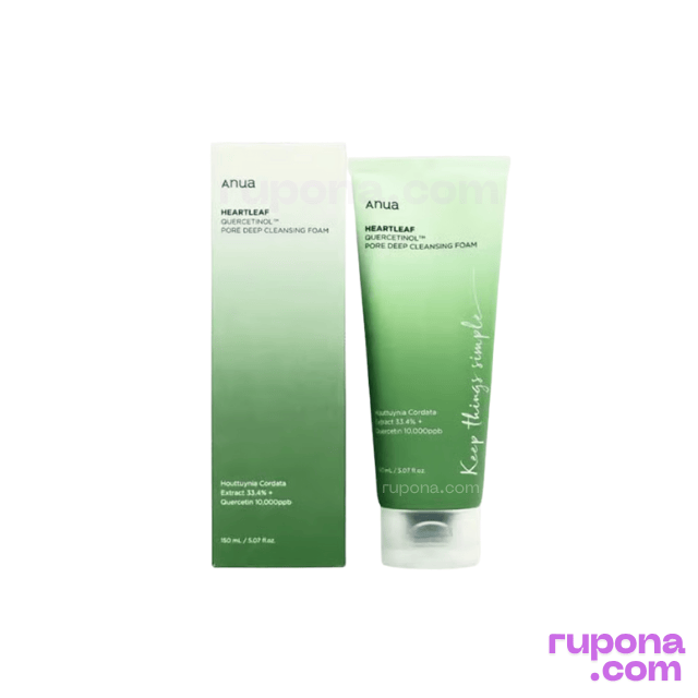 Anua Heartleaf Quercetinol Pore Deep Cleansing Foam 150ml price in BD.