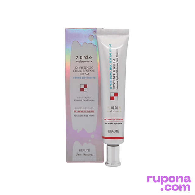 Beaute 3D Whitening Clinic Renewal Cream for All Skin Type 40ml price in BD.