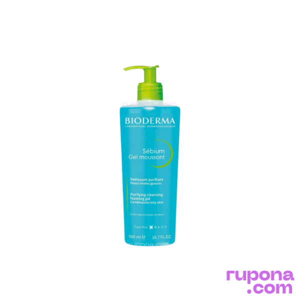 Bioderma Sebium Gel Moussant Purifying Cleansing Foaming Gel 500ml price in BD.