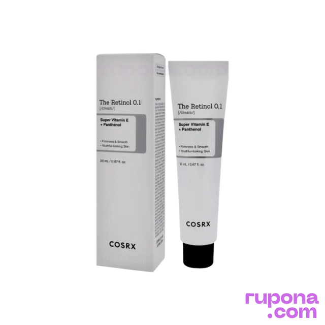 COSRX The Retinol 0.1 Cream with Super Vitamin E + Panthenol 20ml price in BD.