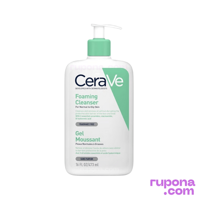 CeraVe Foaming Cleanser For Normal to Oily Skin 473ml price in BD.