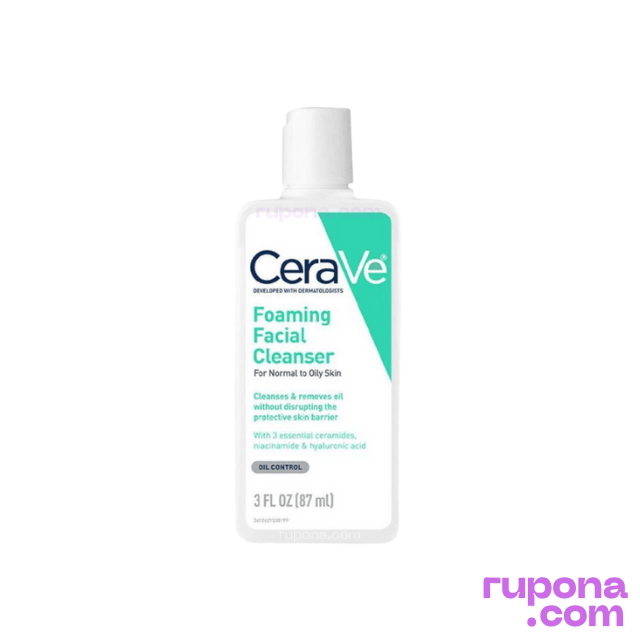 CeraVe Foaming Facial Cleanser For Normal to Oily Skin 87ml price in BD.