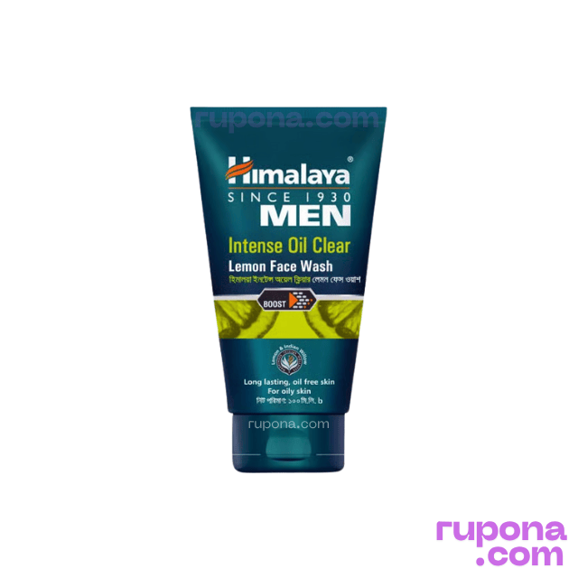 Himalaya Men Intense Oil Clear Lemon Face Wash 100ml price in BD.