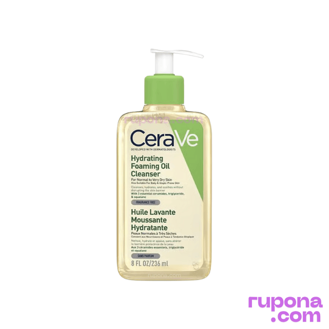 CeraVe Hydrating Foaming Oil Cleanser For Normal To Very Dry Skin 236ml price in BD.