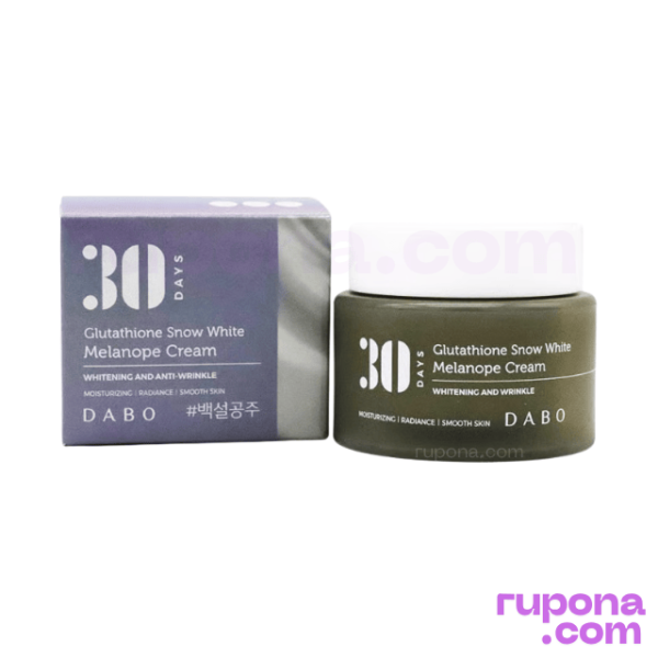 DABO 30 Days Glutathione Snow White Melanope Cream 100ml price in BD.