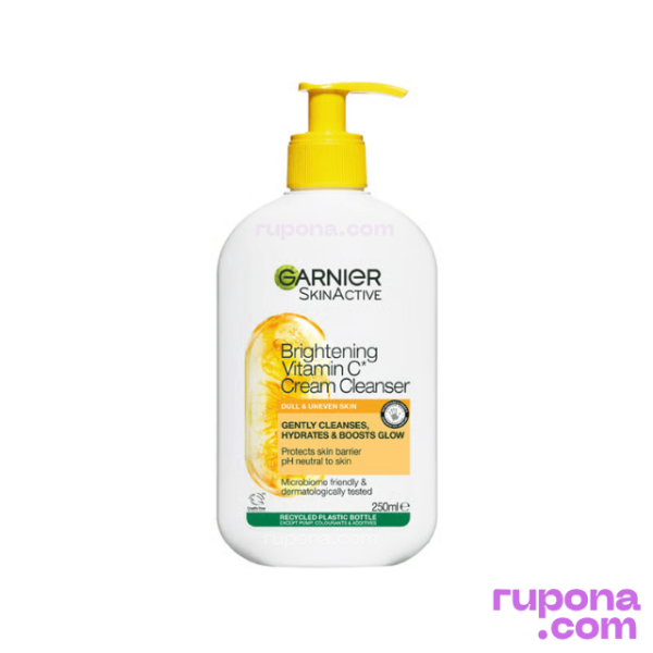 Garnier Skin Active Brightening Vitamin C Cream Cleanser 250ml price in BD.