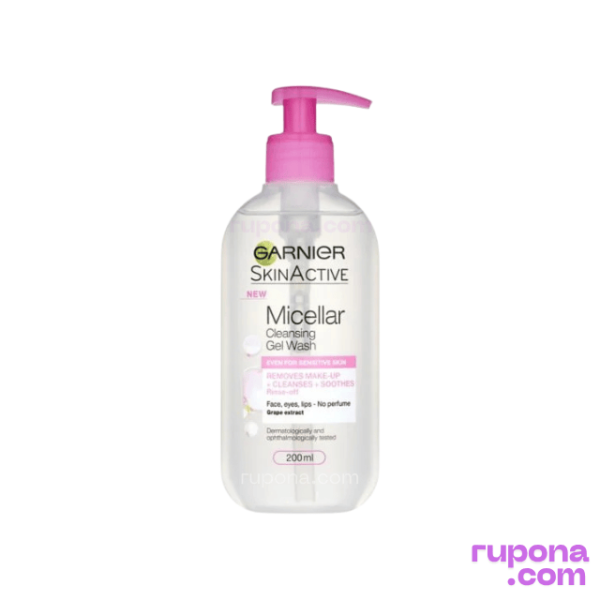 Garnier SkinActive Micellar Cleansing Gel Wash 200ml price in BD.