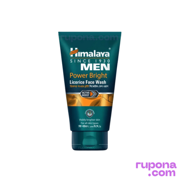 Himalaya Men Power Bright Licorice Face Wash 100ml price in BD.