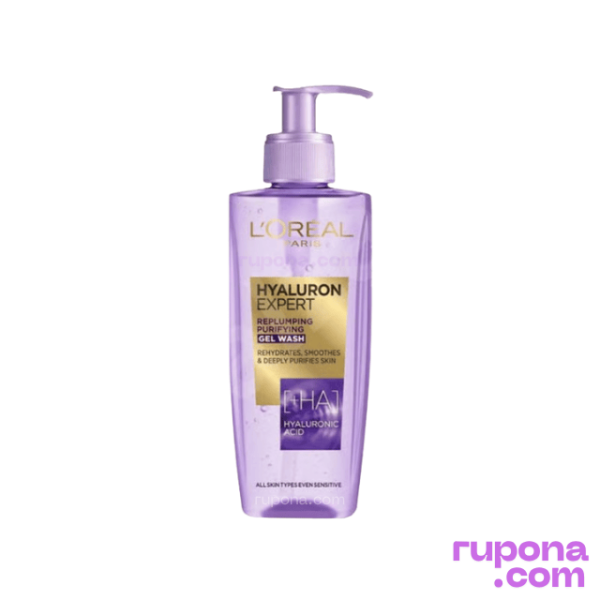 L'Oreal Hyaluron Expert Replumping Purifying Gel Face Wash 200mlprice in BD.