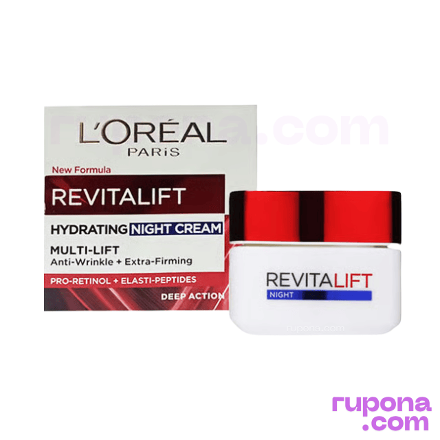 L'Oreal Revitalift Hydrating Anti Wrinkle + Extra Firming Night Cream 50ml price in BD.