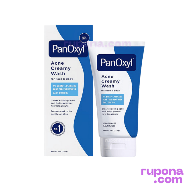 PanOxyl Acne Creamy Wash 4% Benzoyl Peroxide Daily Control 170g price in BD.