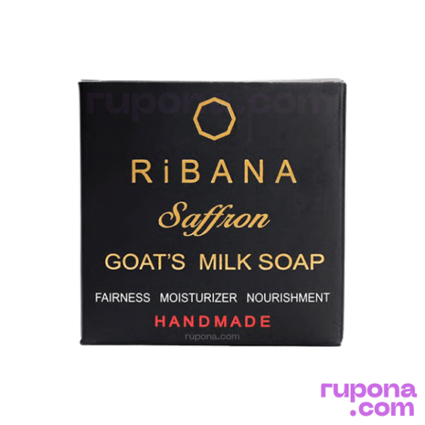 Ribana Saffron Goat's Milk Soap 110g price in BD.
