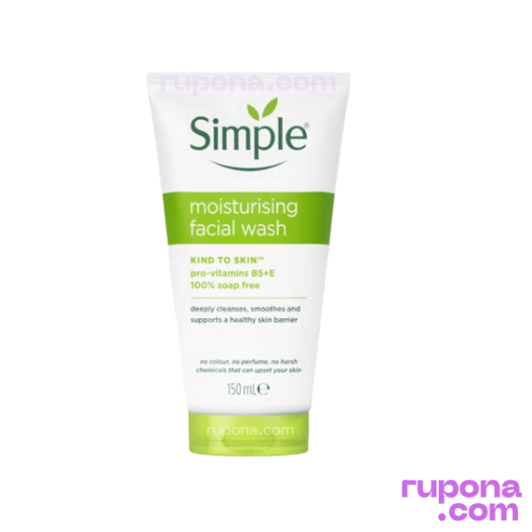 Simple Kind To Skin Moisturising Facial Wash 150ml price in BD.