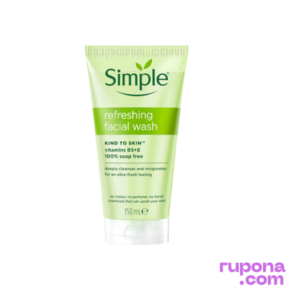 Simple Kind To Skin Refreshing Facial Wash 150ml price in BD.