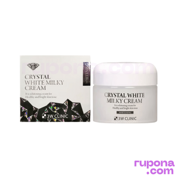 3W Clinic Crystal White Milky Cream 50g price in BD.