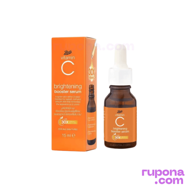 Boots Vitamin C Brightening Booster Serum 15ml price in BD.