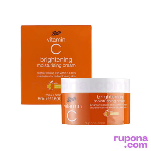 Boots Vitamin C Brightening Moisturising Cream 50ml price in BD.