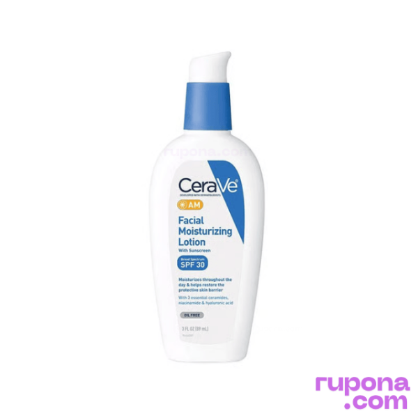 CeraVe AM Facial Moisturizing Lotion With Sunscreen SPF 30 89ml price in BD.