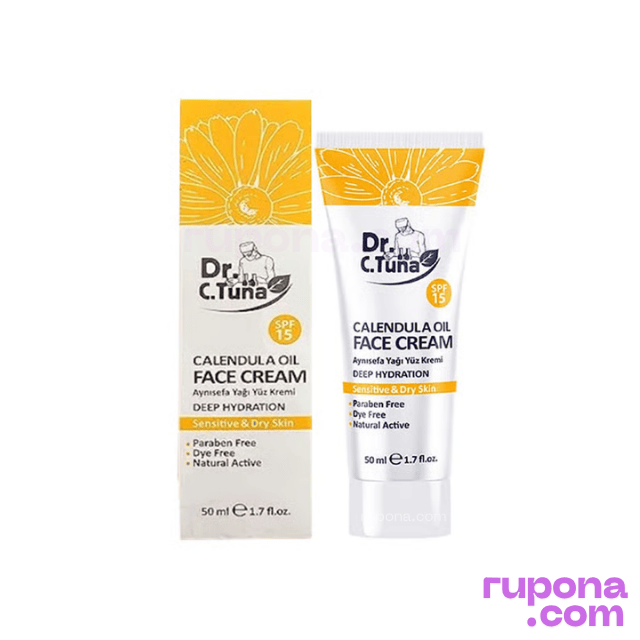 Dr.C.Tuna Calendula Oil SPF15 Face Cream 50ml price in BD.