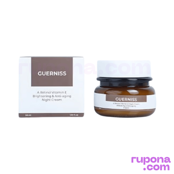 Guerniss A Retinol Vitamin E Brightening & Anti-Aging Night Cream 50ml price in BD.