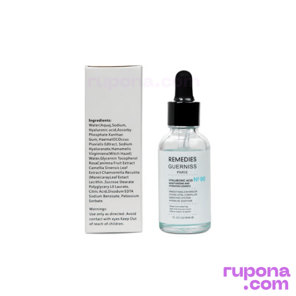 Guerniss Remedies Hyaluronic Acid Moisturizung & Hydrating Serum N90 30ml price in BD.