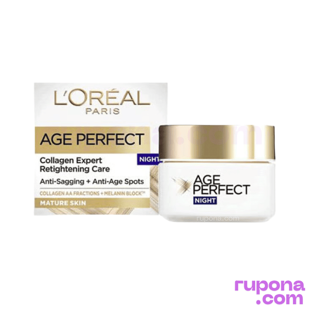 L'Oreal Paris Age Perfect Collagen Expert Retightening Night Cream 50ml price in BD.