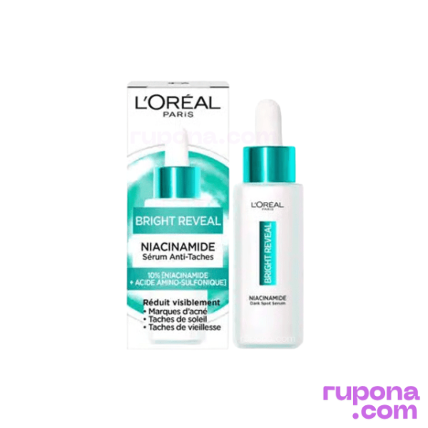 L'Oreal Paris Bright Reveal Niacinamide Anti Dark Spot Serum 30ml price in BD.
