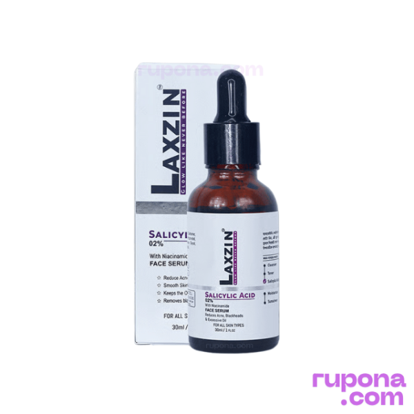 Laxzin Salicylic Acid 02% + Niacinamide Face Serum 30ml price in BD.