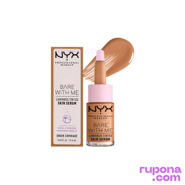 NYX Bare With Me Luminous Tinted Skin Serum 12.6ml Universal Medium BWMLSS03 price in BD.