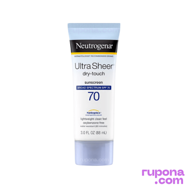 Neutrogena Ultra Sheer Dry-Touch Sunscreen Broad Spectrum SPF70 88ml price in BD.
