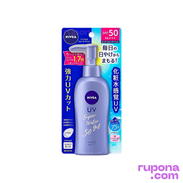 Nivea Sun Protect Super Water Gel Sunscreen Pump Bottle SPF50 PA+++ 140g Price in BD.