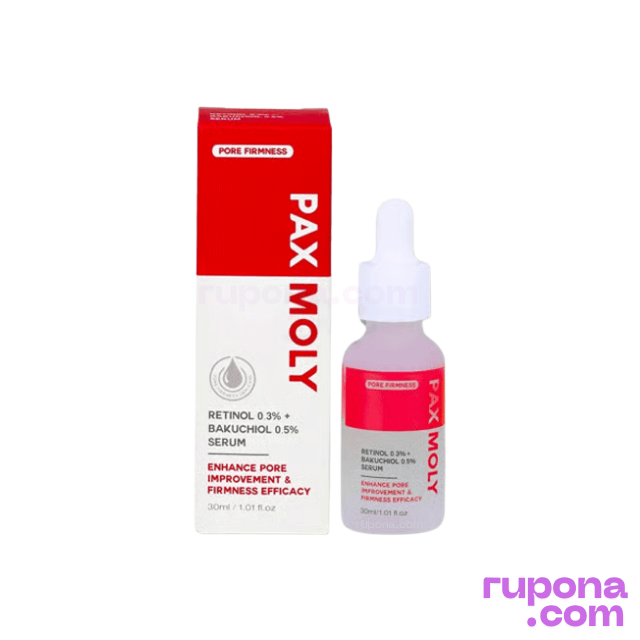 Pax Moly Pore Firmness Retinol 0.3% + Bakuchiol 0.5% Serum 30ml price in BD.