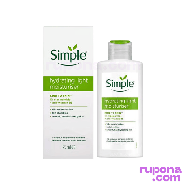 Simple Kind to Skin Hydrating Light Moisturiser 125ml price in BD.