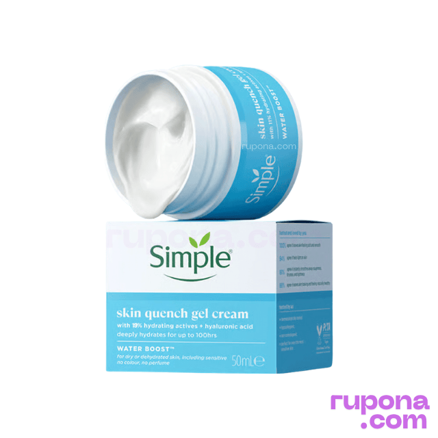 Simple Water Boost Skin Quench Gel Cream 50ml price in BD.
