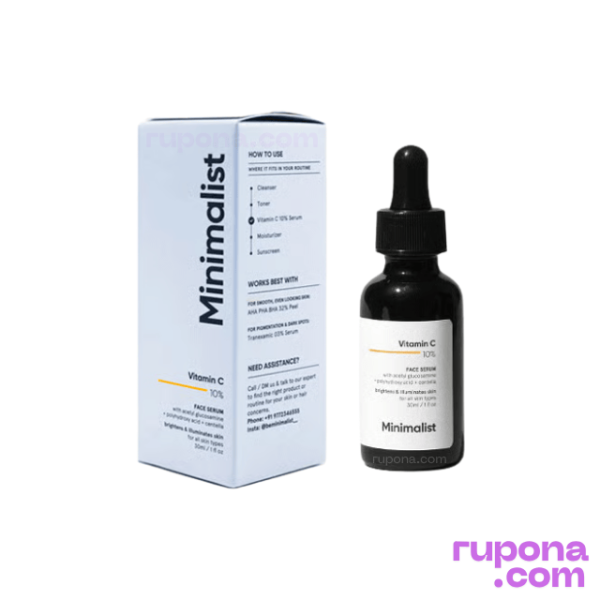 The Minimalist Vitamin C 10% Face Serum 30ml price in BD.